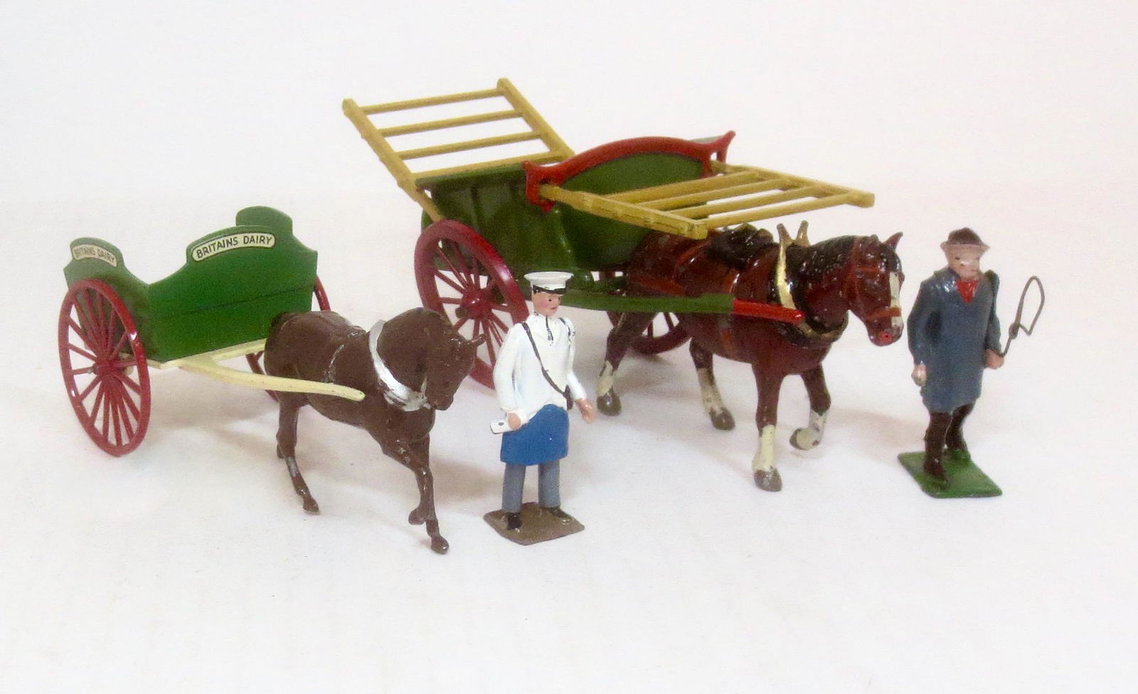 Britains #45F Milk Float with Milkman (1 of 1)