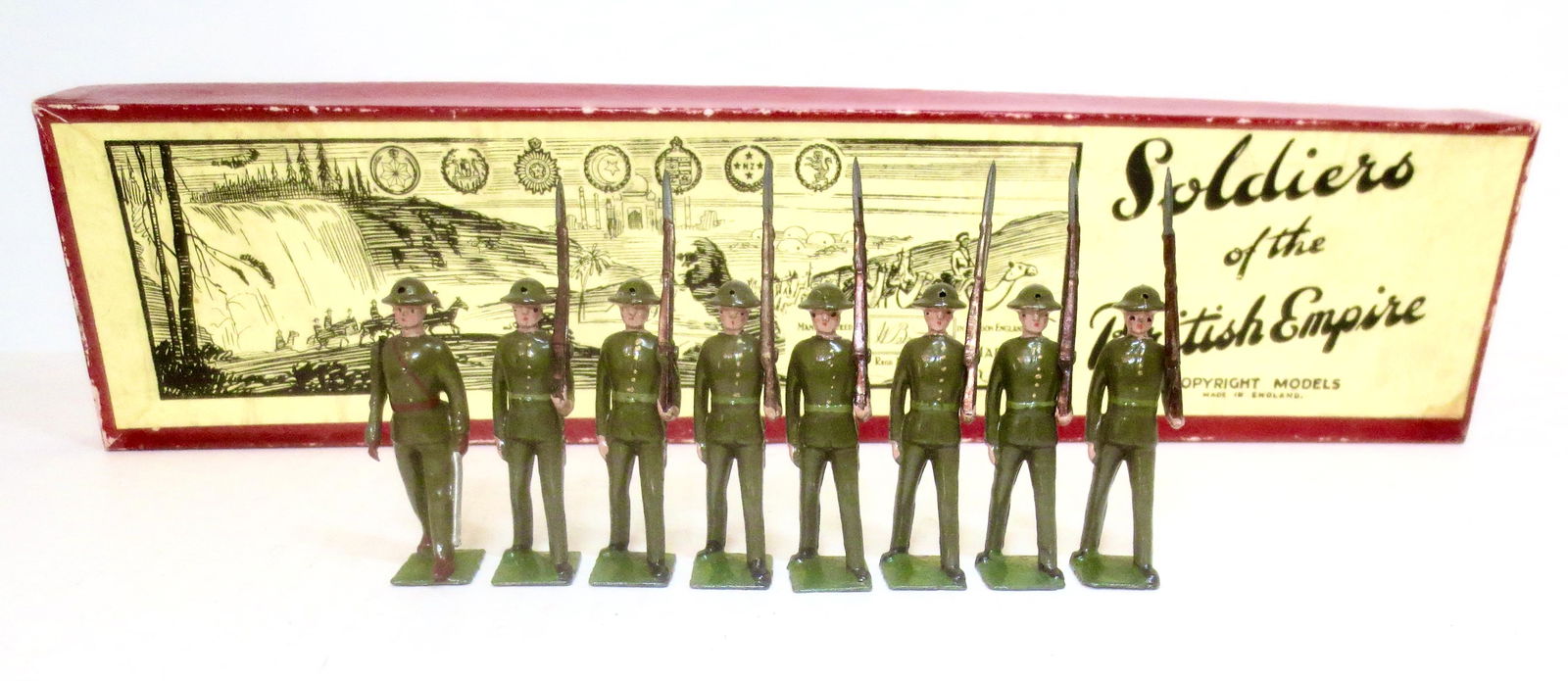Britains #1834 Scots Guards in Steel Helmets (1 of 1)