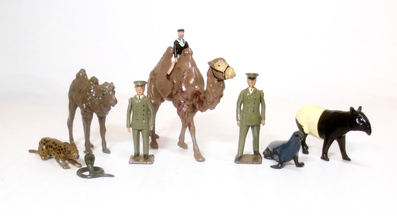 Britains Zoo Assortment with Camel Rider (1 of 1)