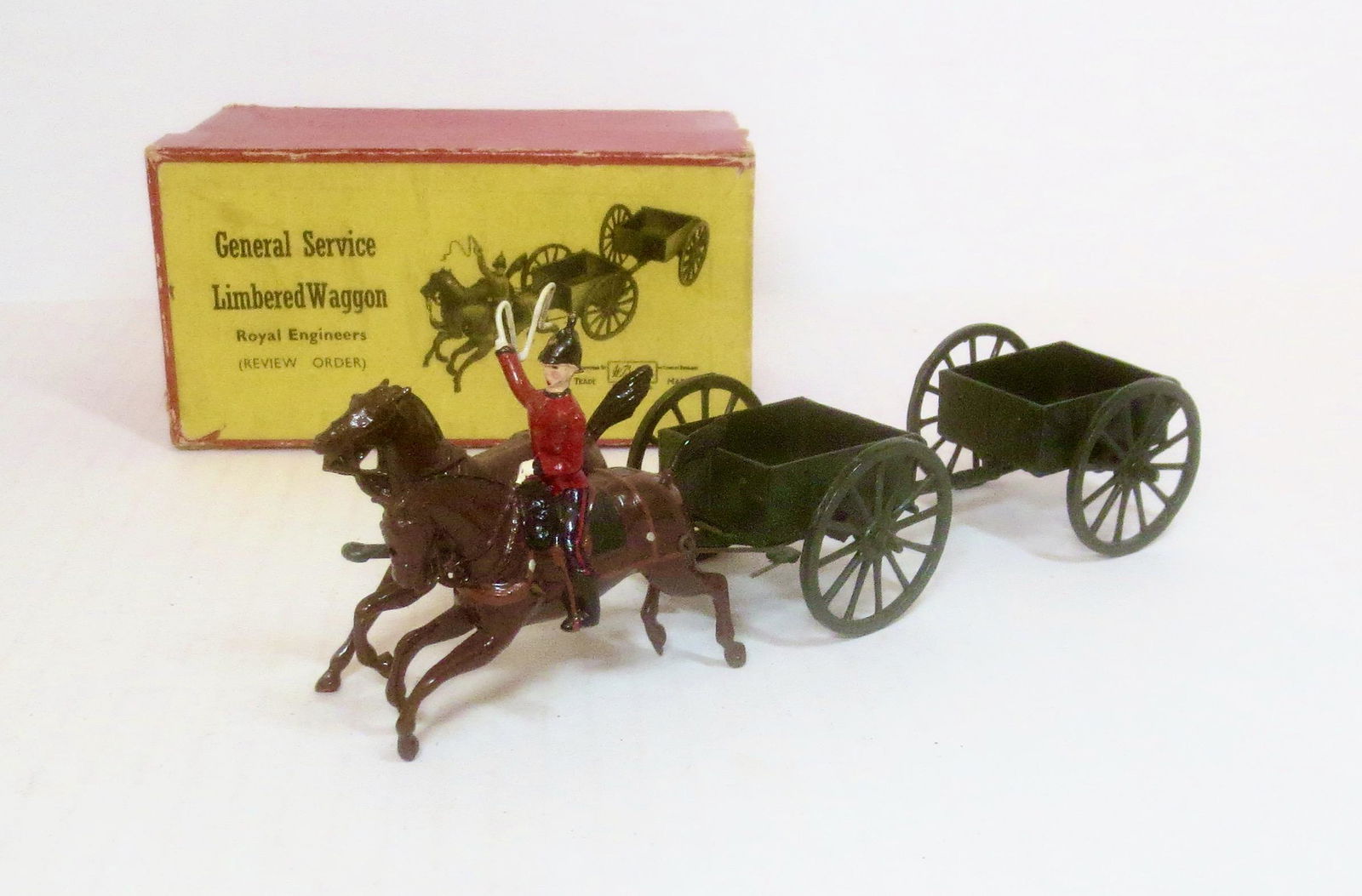 Britains #1330 General Service Limbered Wagon (1 of 1)
