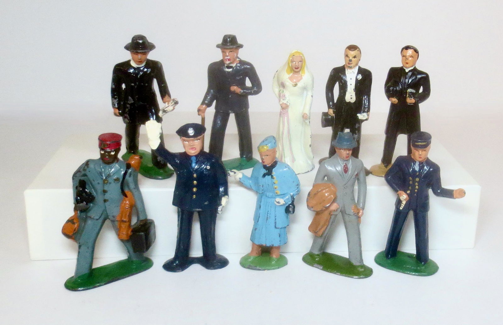 Barclay Railroad & Wedding Figures (1 of 1)