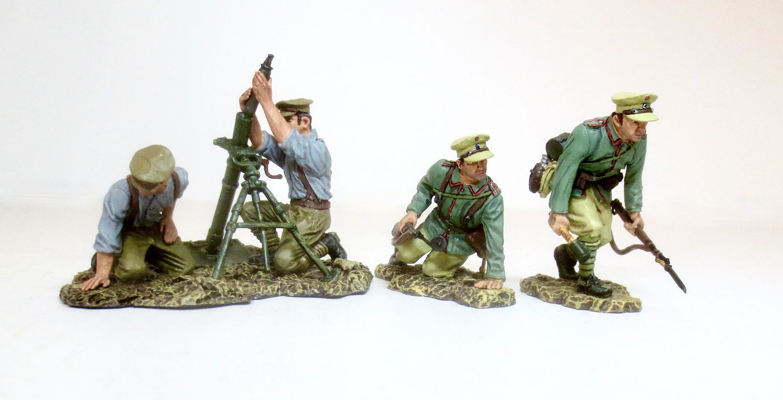 Thomas Gunn WWI Mortar & Infantry Figures (1 of 1)