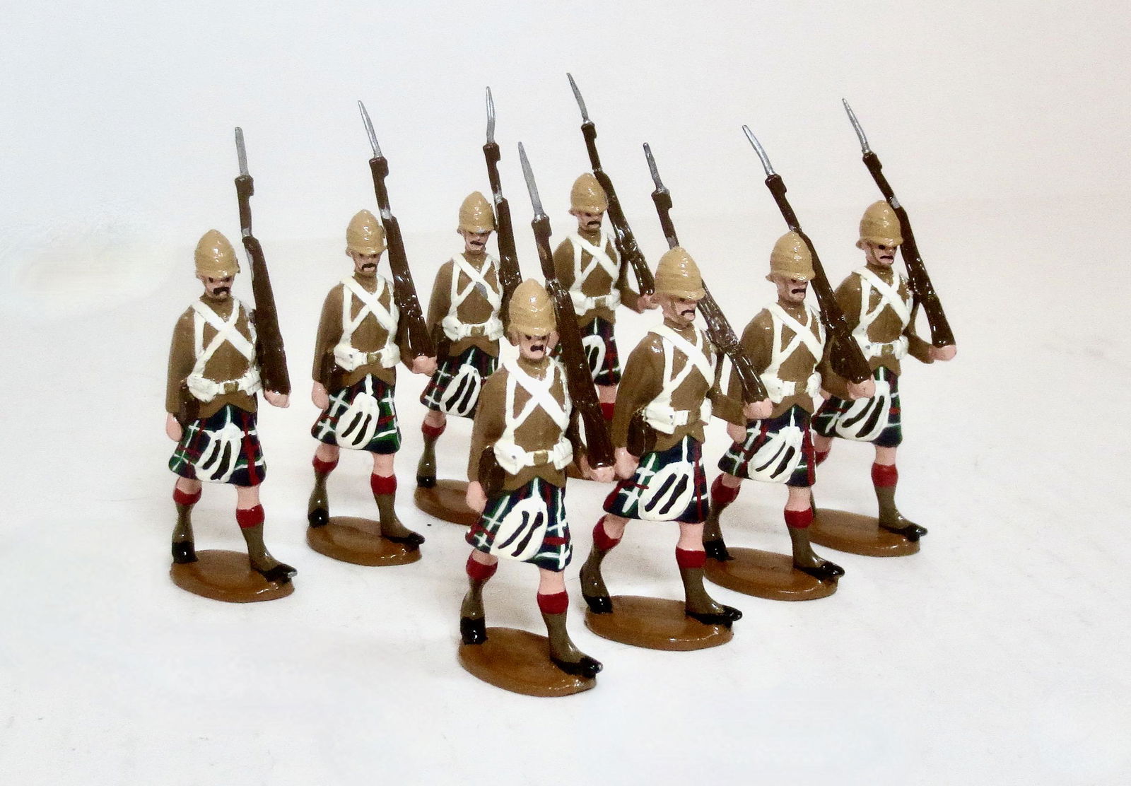 Black Watch Highlanders in Khaki Service Dress (1 of 1)