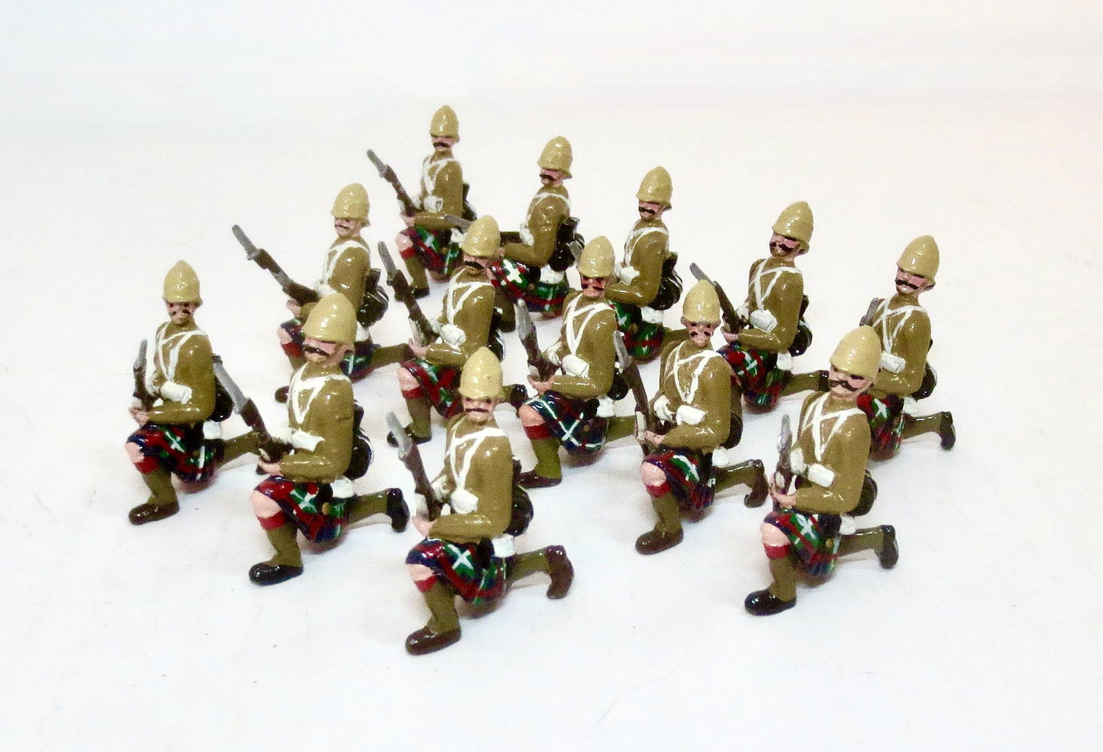 Black Watch Highlanders in Khaki Service Dress (1 of 1)