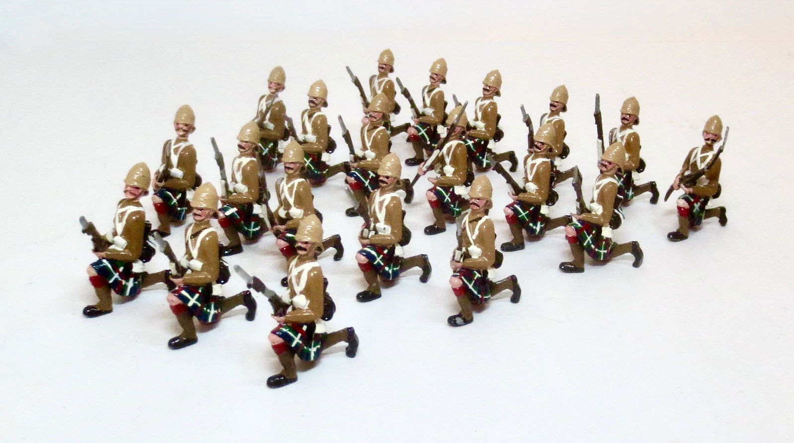 Black Watch Highlanders in Khaki Service Dress (1 of 1)