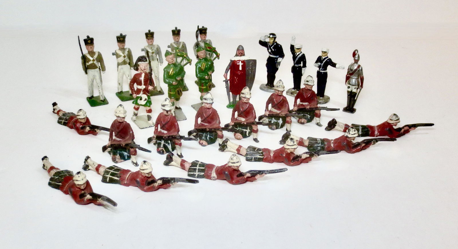 Large Assortment of  Soldiers and Police Figures (1 of 1)