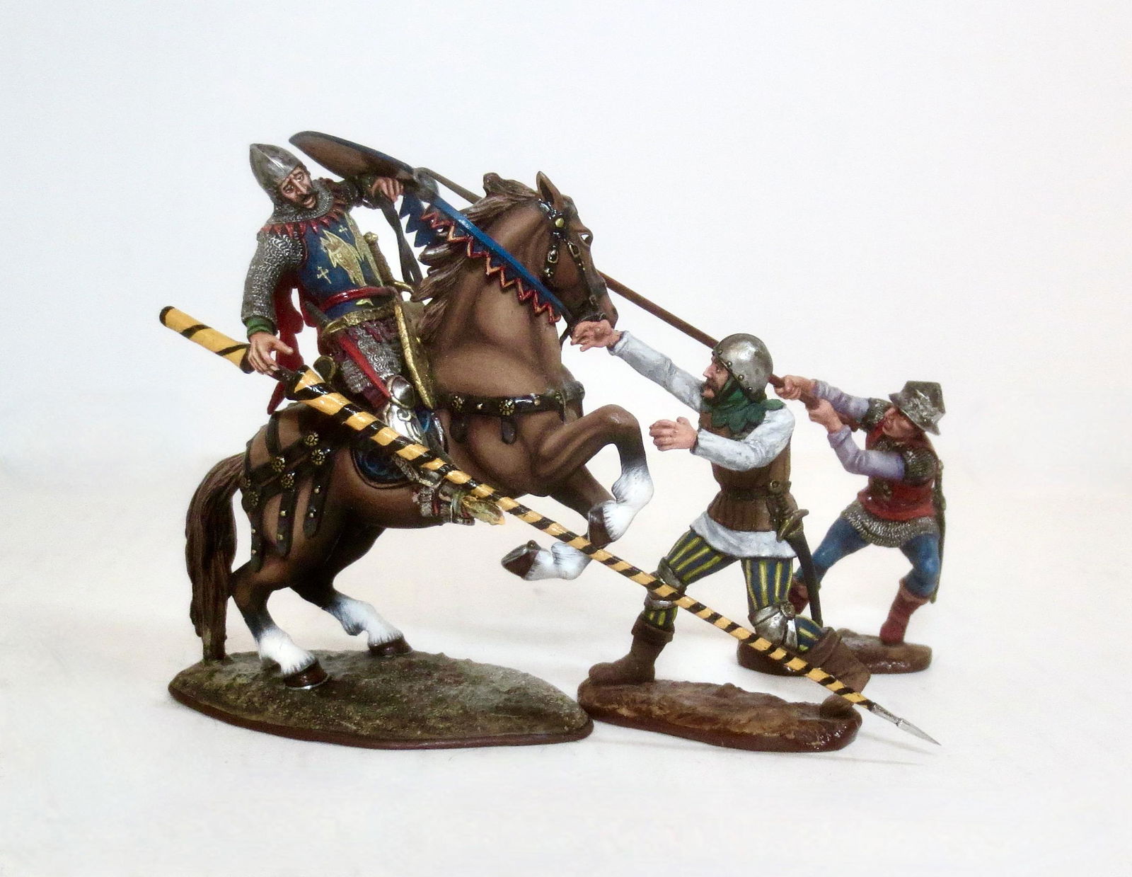 Russian Studio Knight Being Pulled From Horse (1 of 1)