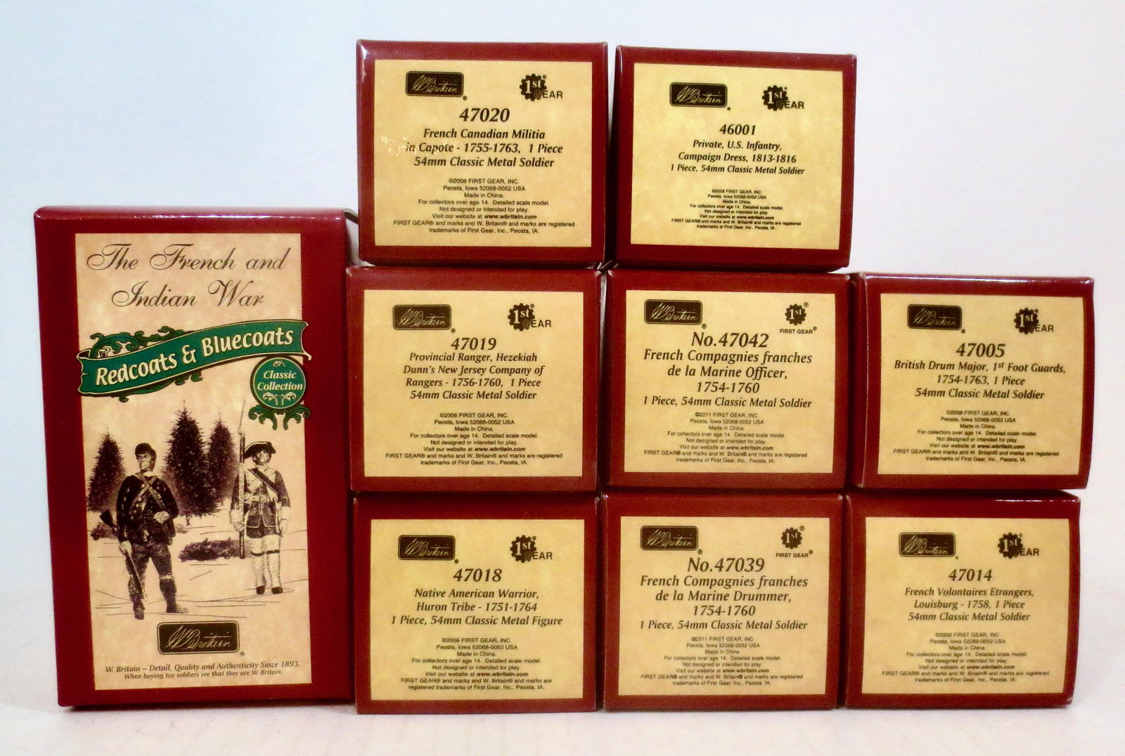 Britains Redcoats & Bluecoats Figure Assortment (1 of 1)