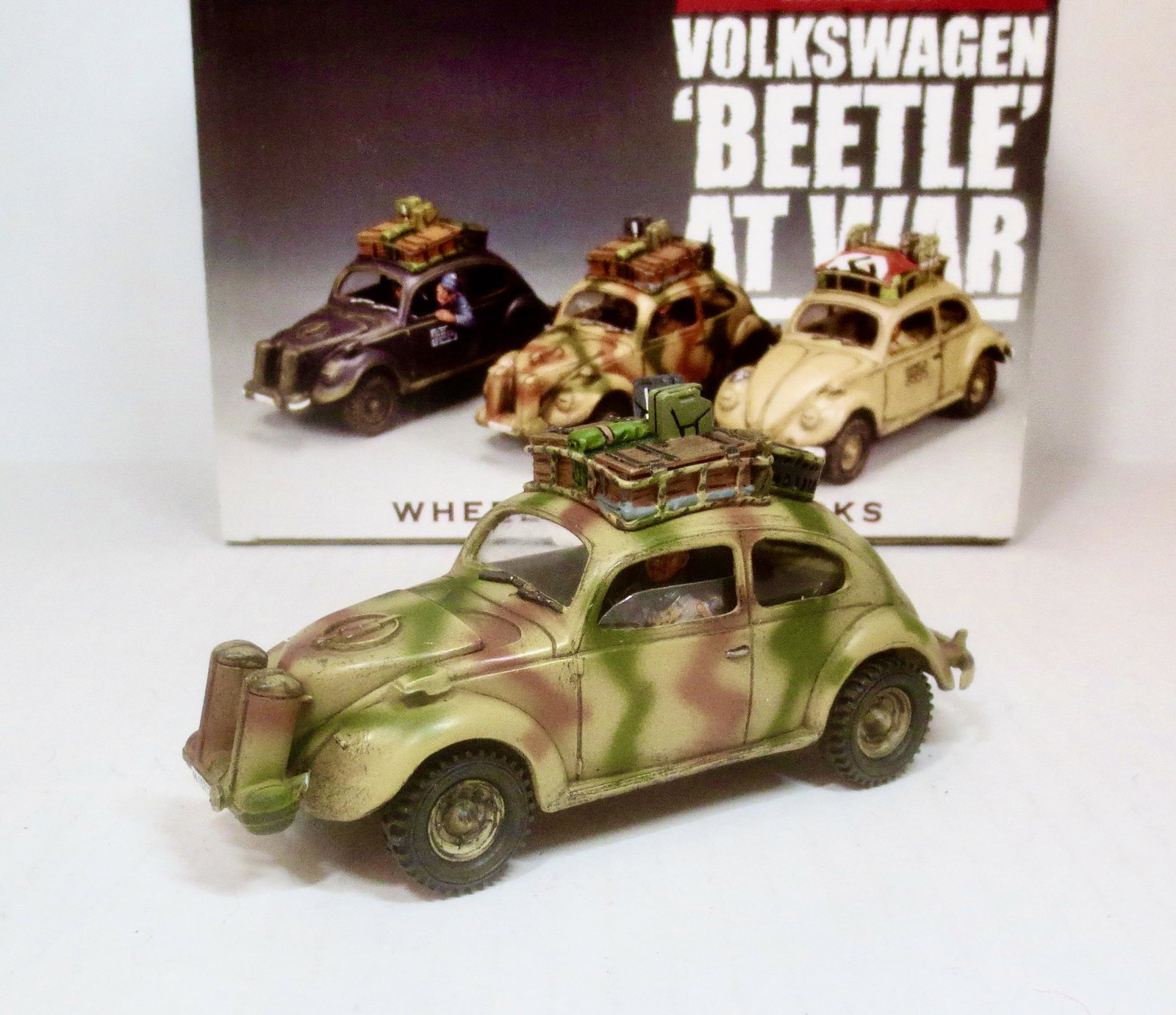 King & Country #WS194 SS Volkswagen Beetle: 1 piece. Mint condition. Box excellent.