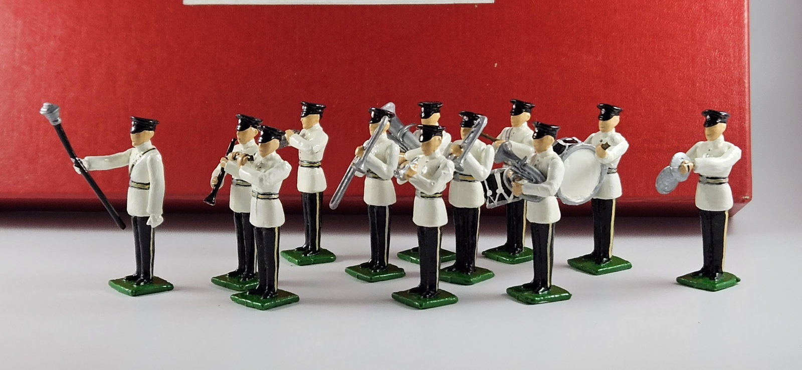 Bill the Bandman Singapore Police Band: Bill the Bandman - Small Canadian Maker, long retired, limited run sets. Singapore Police Band. Mint Original Box, 12 pieces.