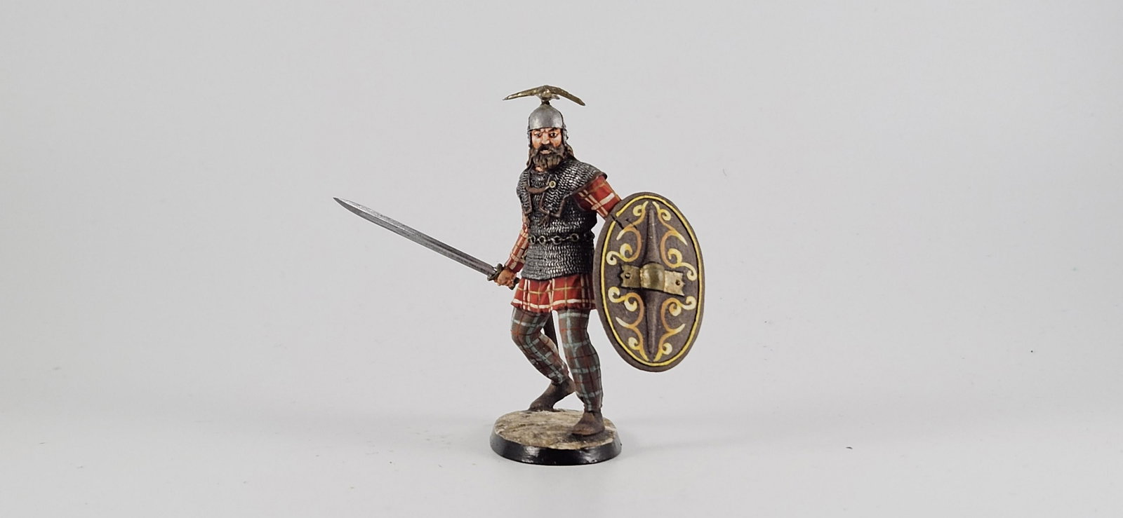 H.M. Arsenyev Viking Chieftain: H.M. by Arsenyev St. Chieftain with Sword. Near Mint, Unboxed. 2 pieces.