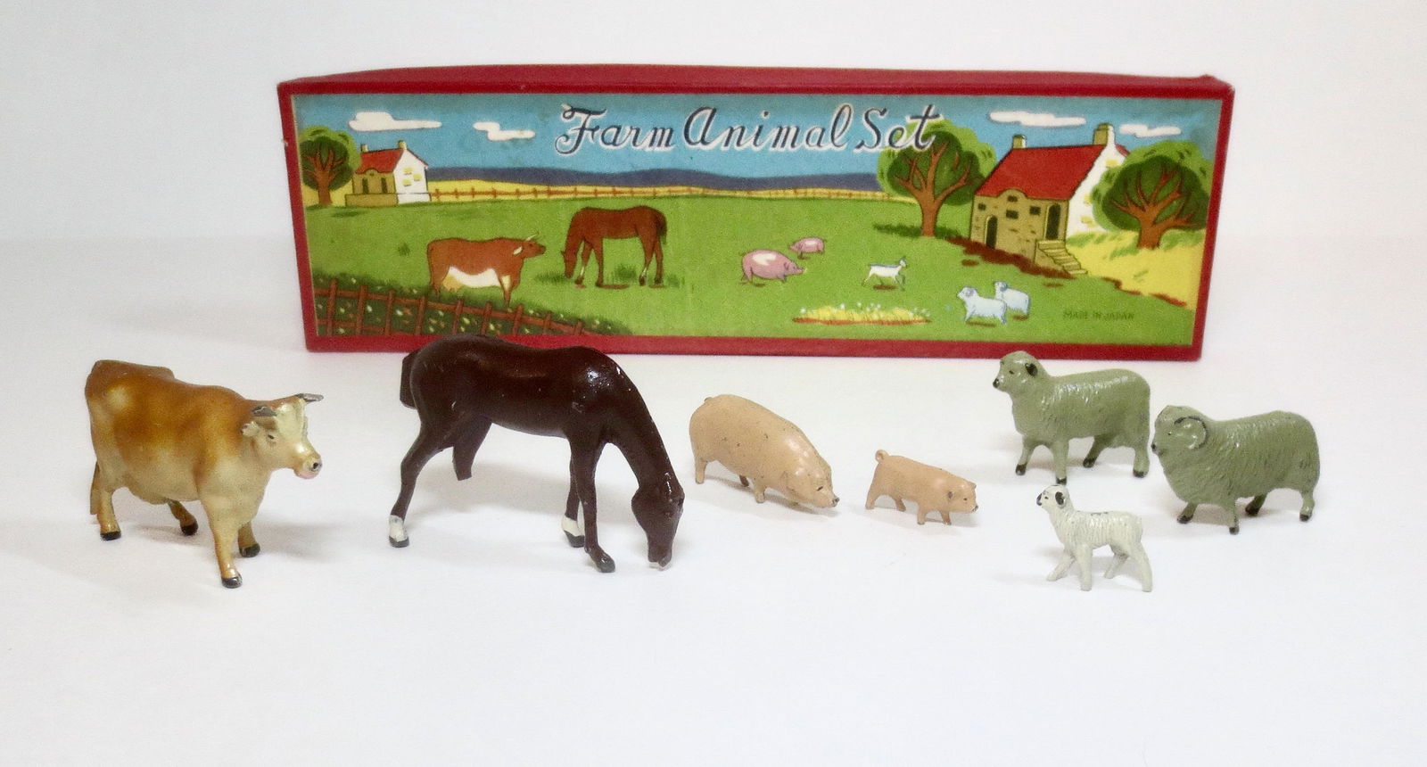 Post war Japan Farm Animal Boxed Set (1 of 1)