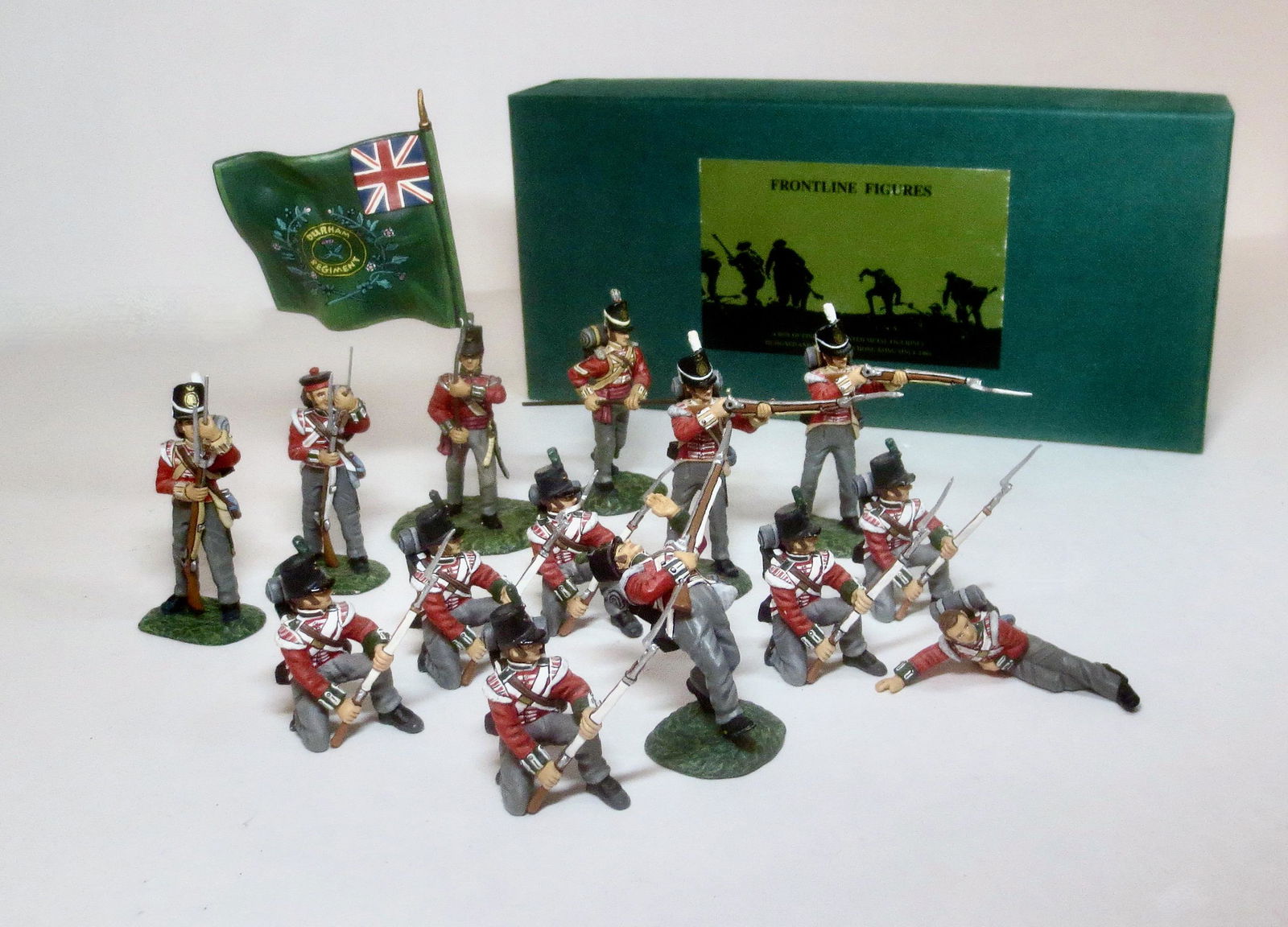 Frontline British Infantry with Colours (1 of 1)