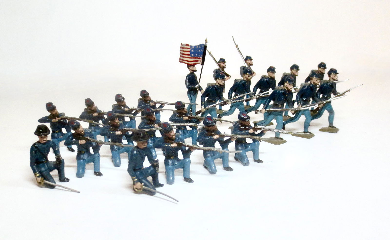 Mignot Union Infantry in Battle (1 of 1)