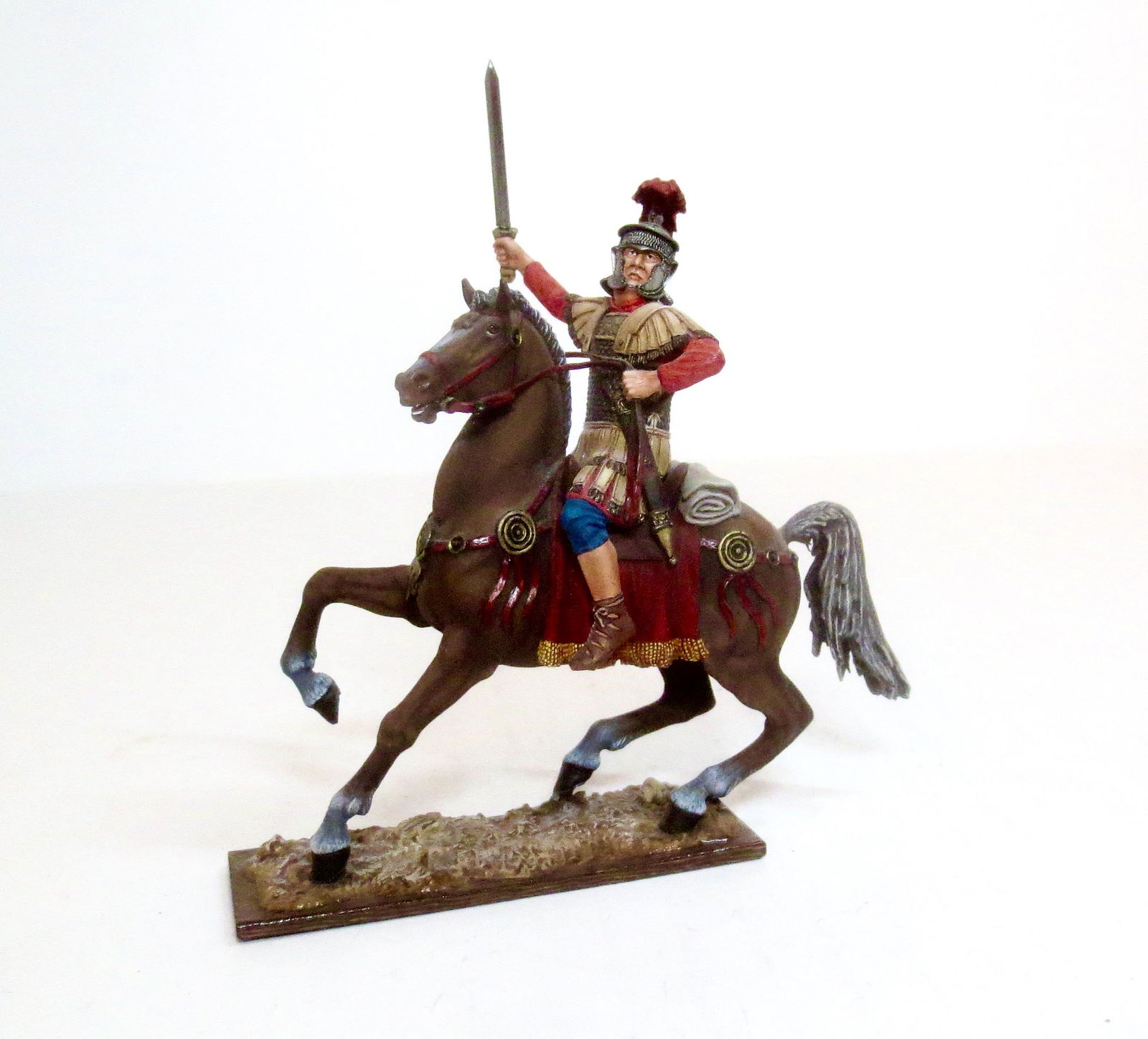 Russian Studio Mounted Roman with Sword (1 of 1)
