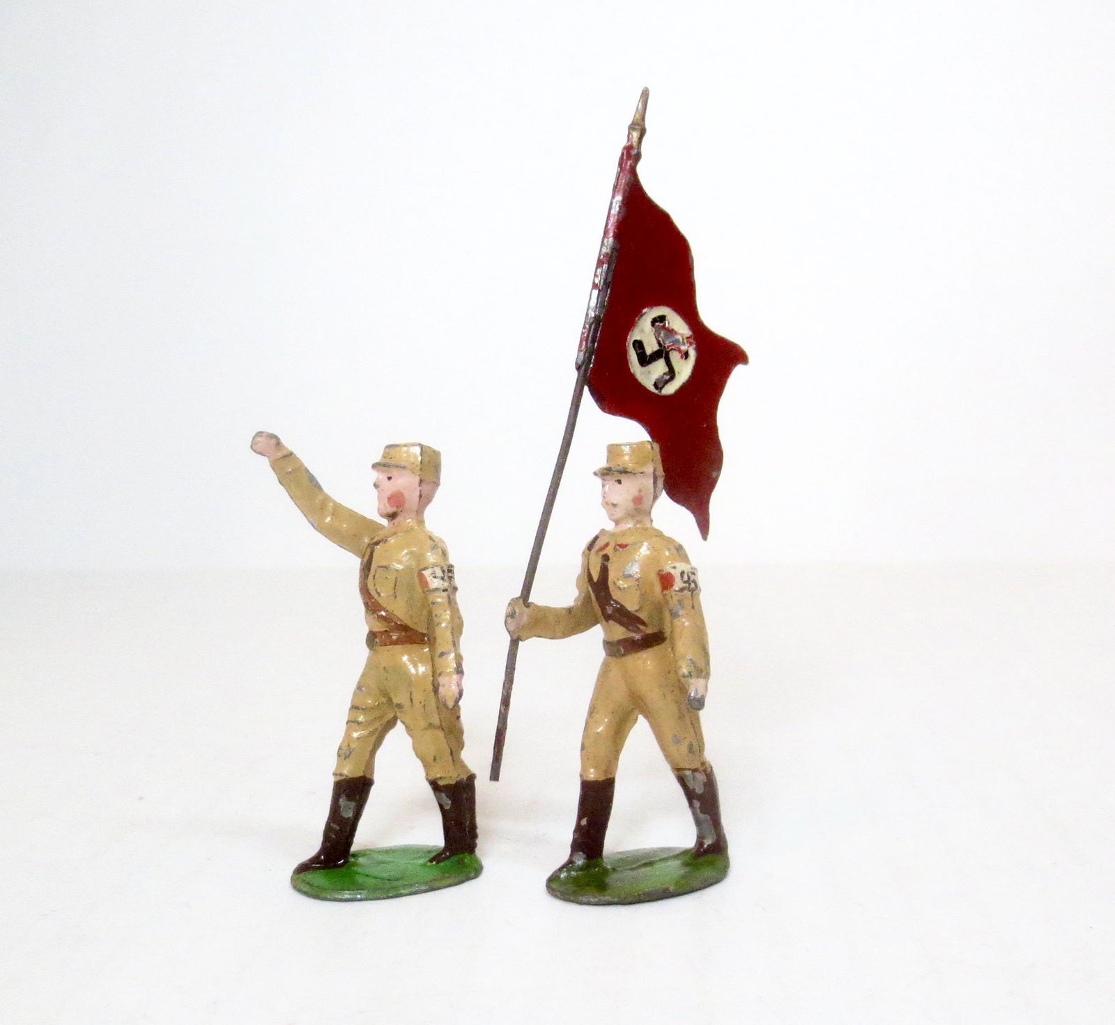 RARE WW2 German Brown Shirts with Flag (1 of 1)
