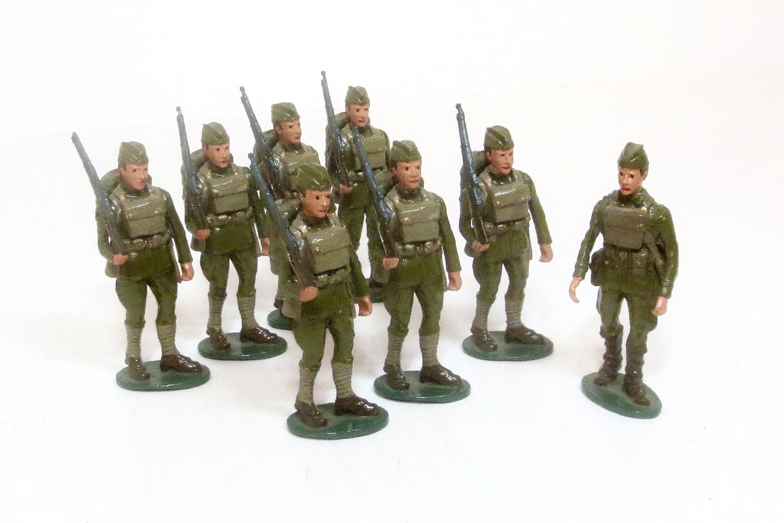 World War Two U.S. Infantry with Officer (1 of 1)