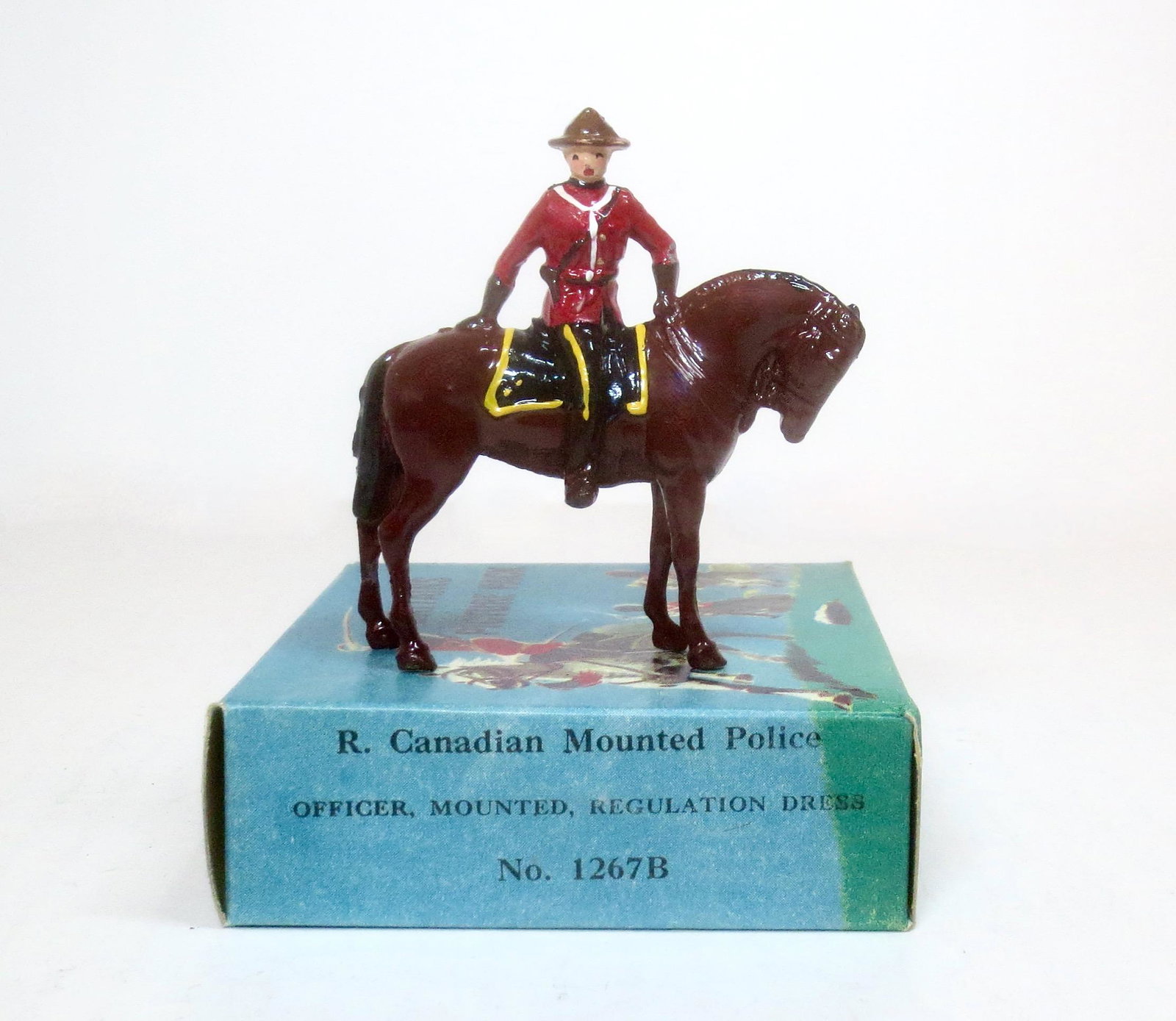 Britains #1267B Royal Canadian Mounted Police: Picture Pack. Mint condition. Box excellent.