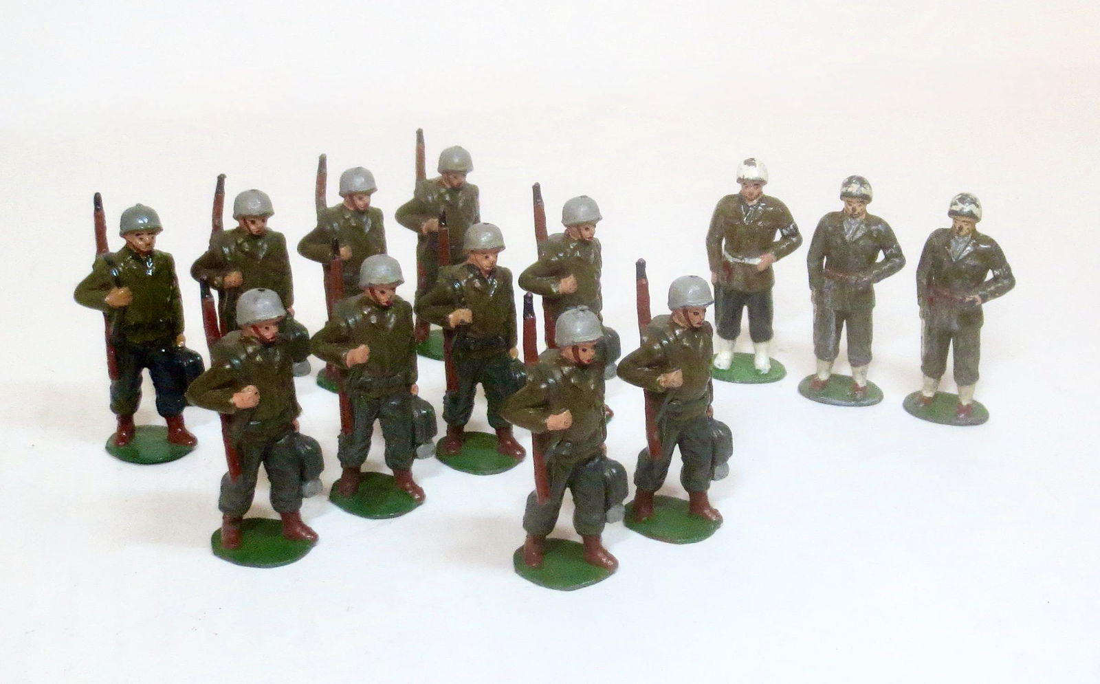 Timpo G.I.'s Marching with Military Policemen (1 of 1)