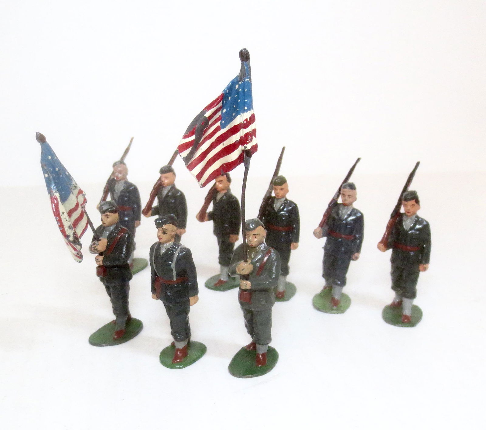 Timpo U.S. Infantry with Colors (1 of 1)