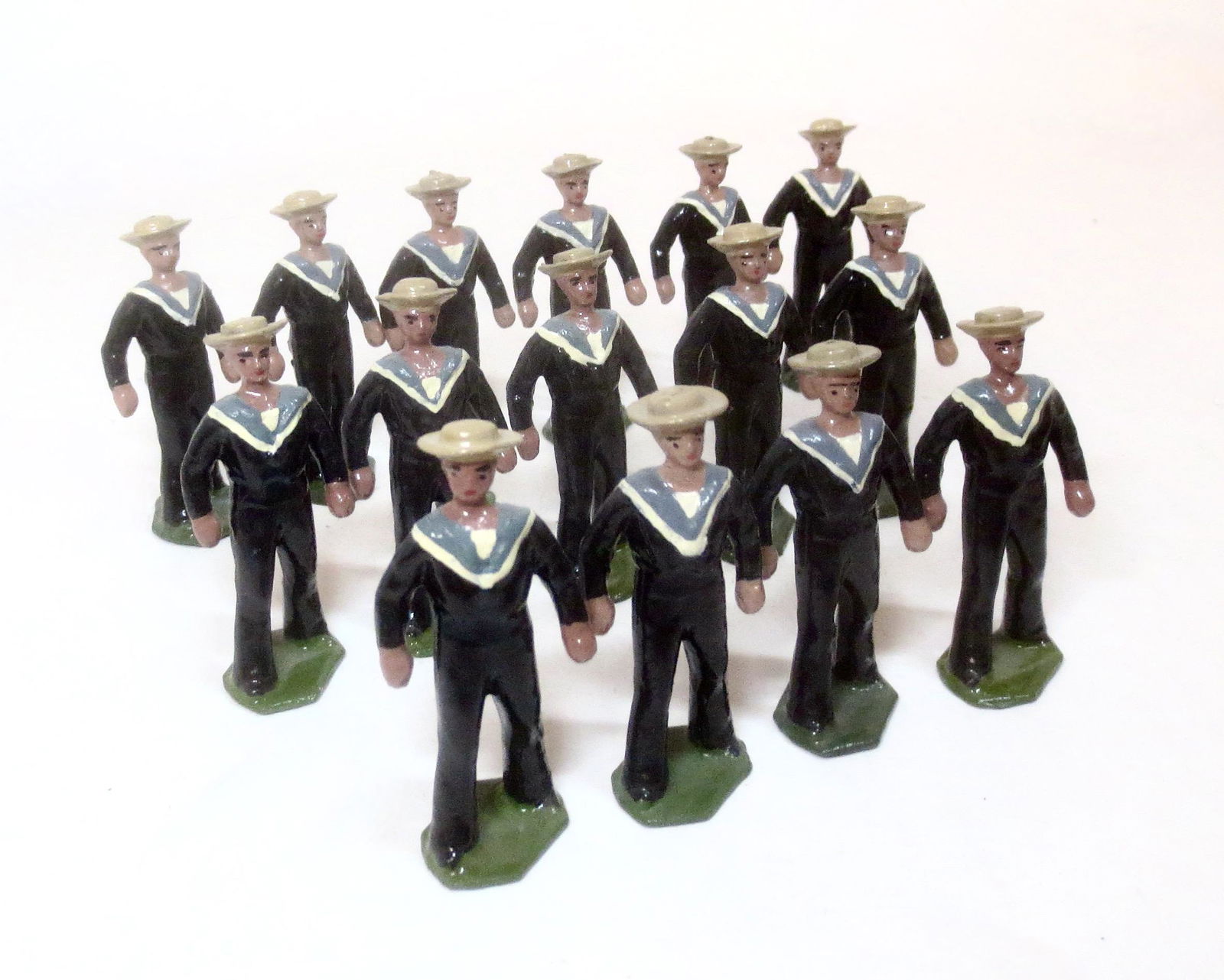 Britains Royal Navy in Straw Hats (1 of 1)