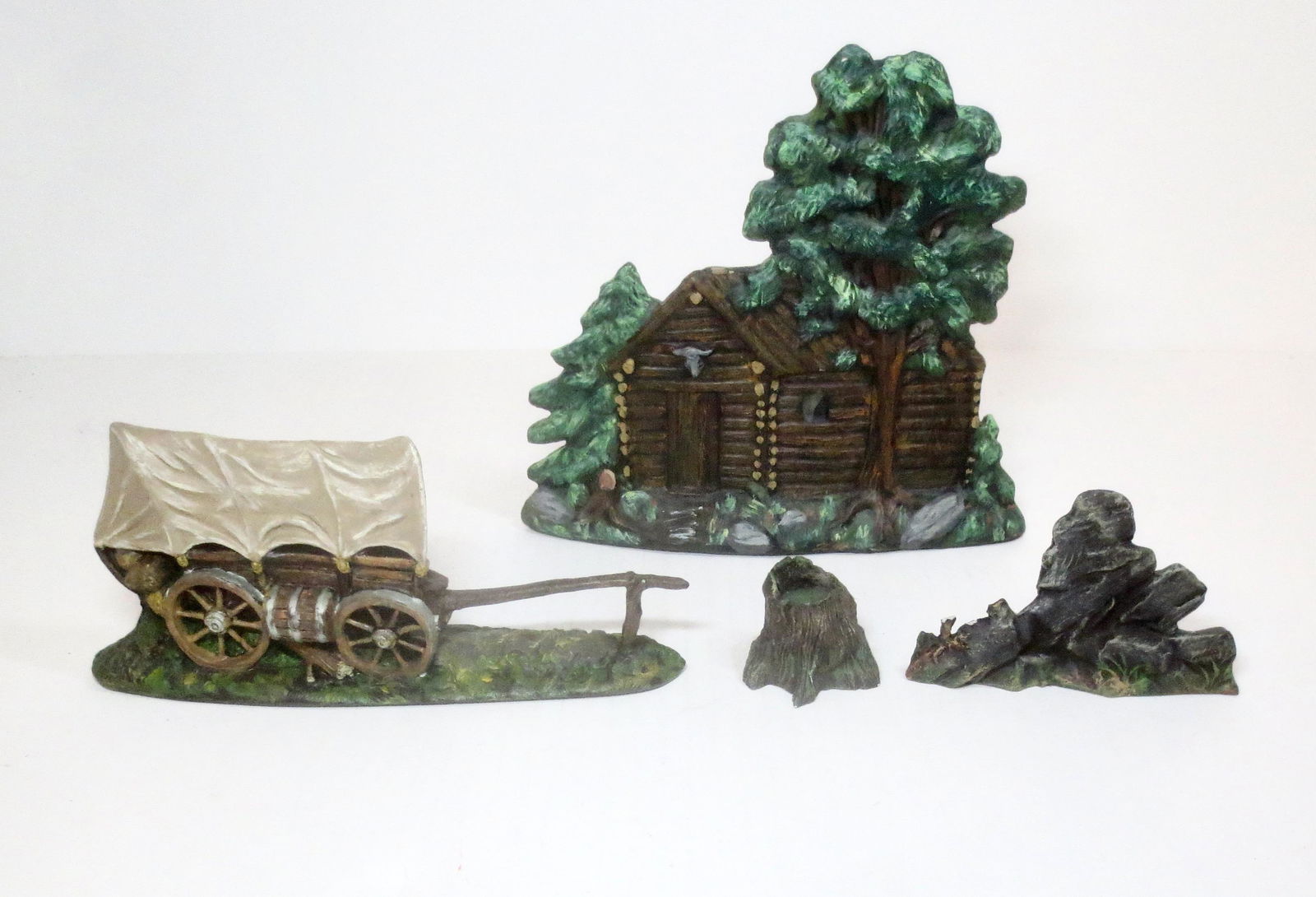 Western Log Cabin, Covered Wagon & More (1 of 1)