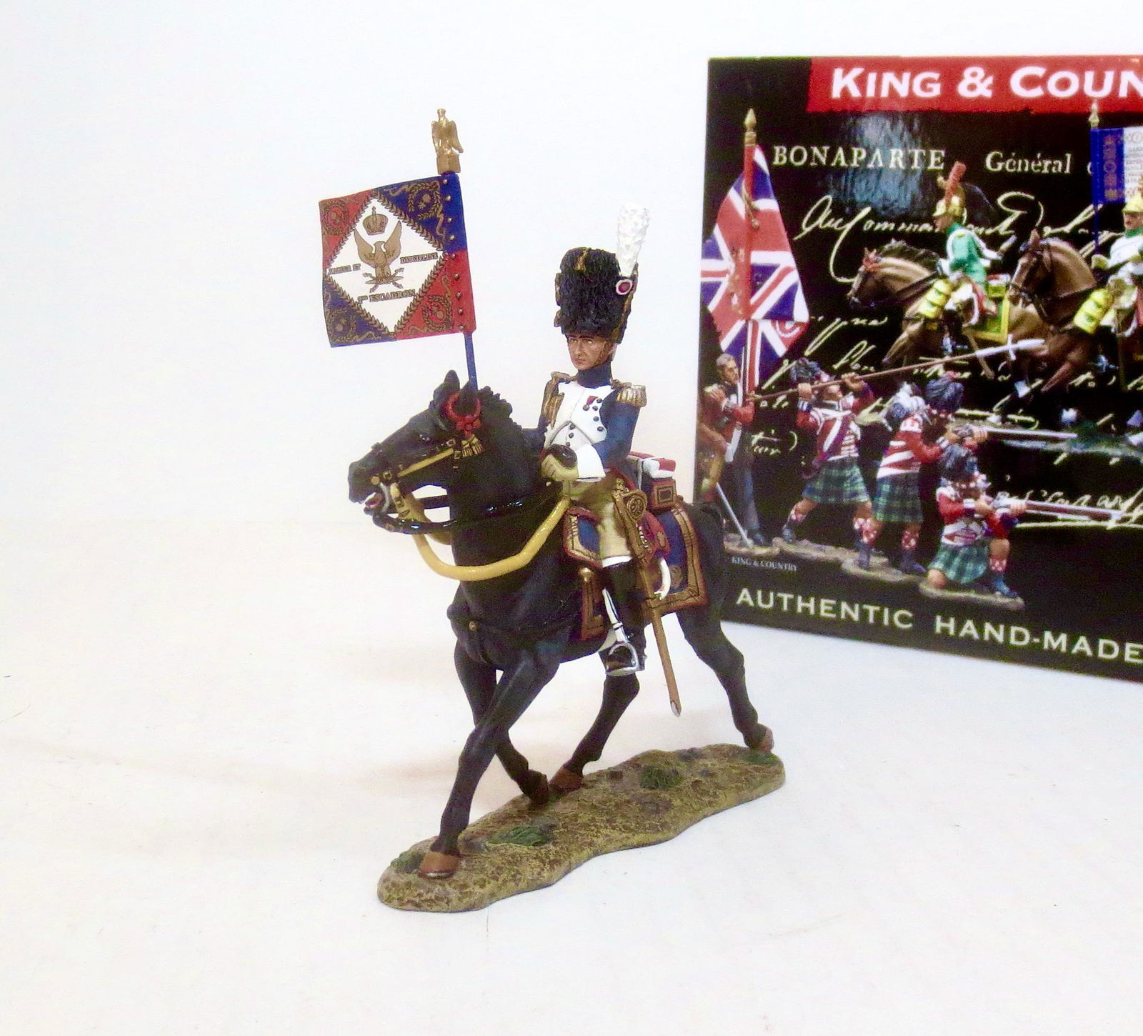 King & Country Officer with Regimental Guidon (1 of 1)