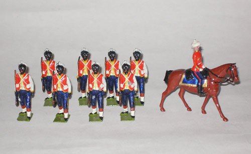 Britains Set # 19 West India Regiment with Mounted