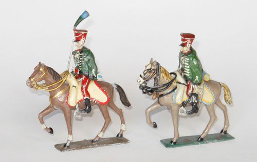 Lucotte Napoleonic Hussars: Lucotte Napoleonic Hussars Pre War. Unboxed.