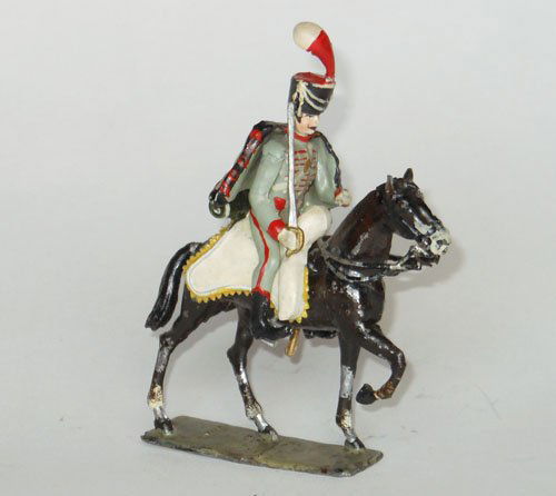 Lucotte Napoleonic Hussar Elite Company: Lucotte Napoleonic Hussar Elite Company Pre War. Unboxed.