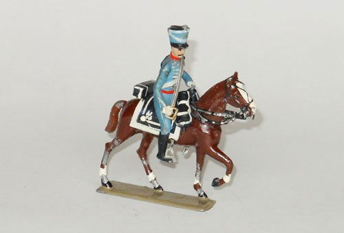 Lucotte Napoleonic Train de Equipage Hussar: Lucotte Napoleonic Train de Equipage Hussar Pre War. Unboxed.