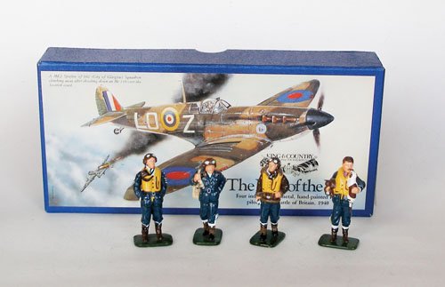 King and Country Glossy RARE “ First of the Few”: King and Country Glossy RARE “ First of the Few” World War Two Pi s with Original Box and numbered Certificate 37/1000