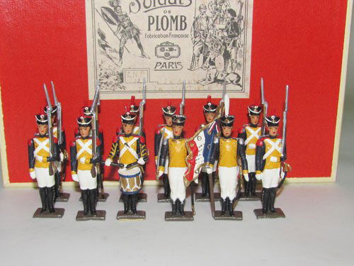 Mignot Napoleonic Legion of the Vistula: Mignot Napoleonic Legion of the Vistula 12 Pieces with box