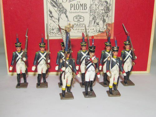 Mignot Napoleonic Legion of the Vistula: Mignot Napoleonic Legion of the Vistula 9 Pieces with box