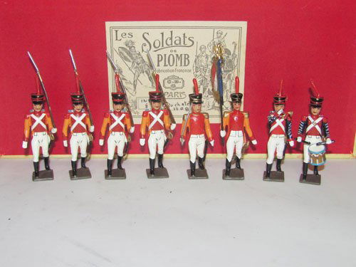Mignot Napoleonic Neuchatel Reg.: Mignot Napoleonic Neuchatel Reg. 8 Pieces. with box