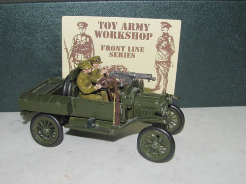 Toy Army Workshop WWI British Scout Vehicle: Toy Army Workshop WWI British Scout Vehicle 3 pieces with box