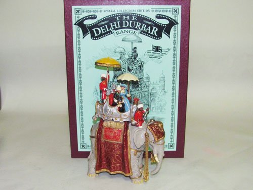 Britain 08956 Duke & Duchess of Connaught: Britain 08956 Duke & Duchess of Connaught on State Elephant 5 pieces