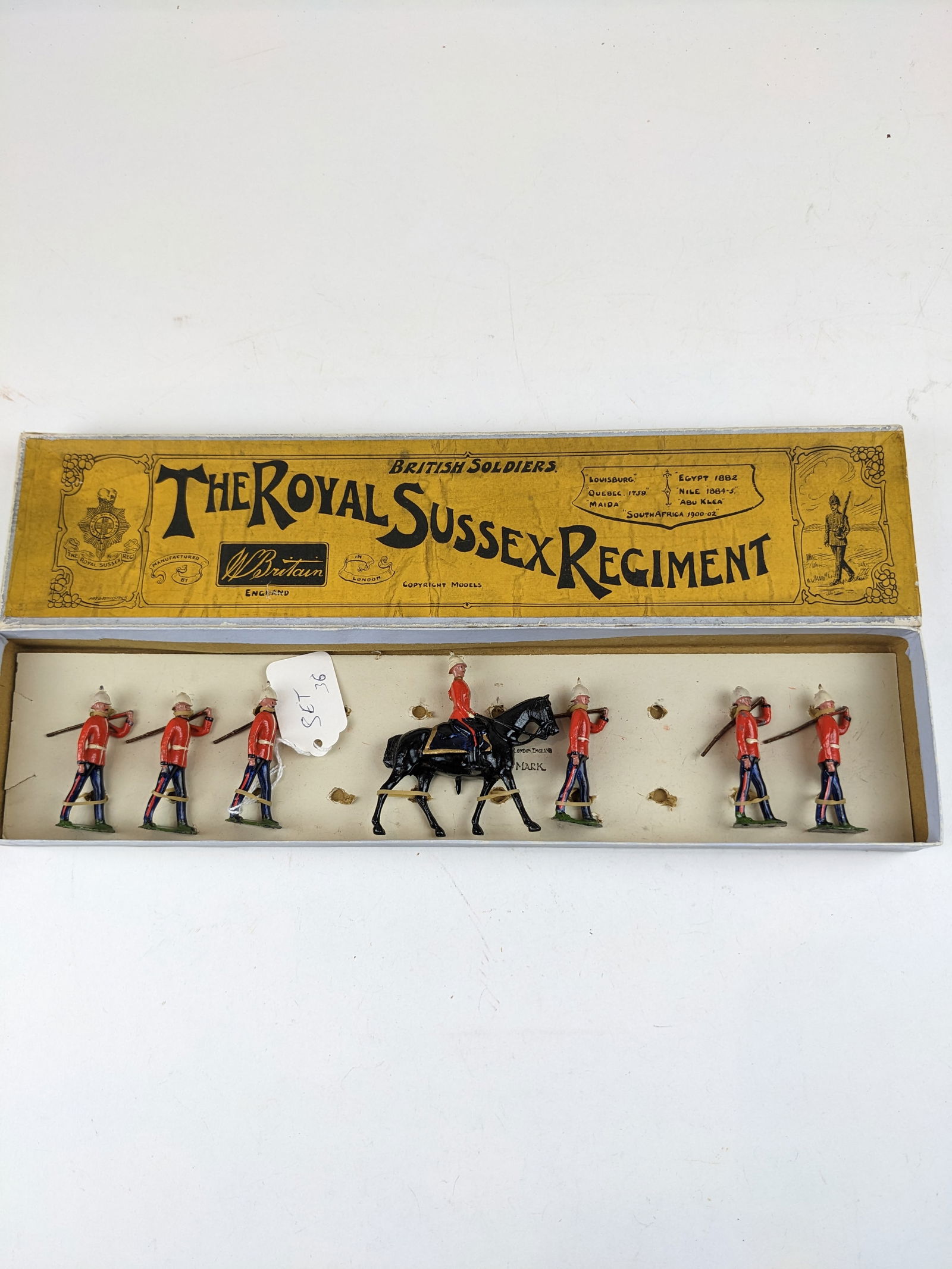 Britains #36 Royal Sussex Regiment Pre-War (1 of 1)