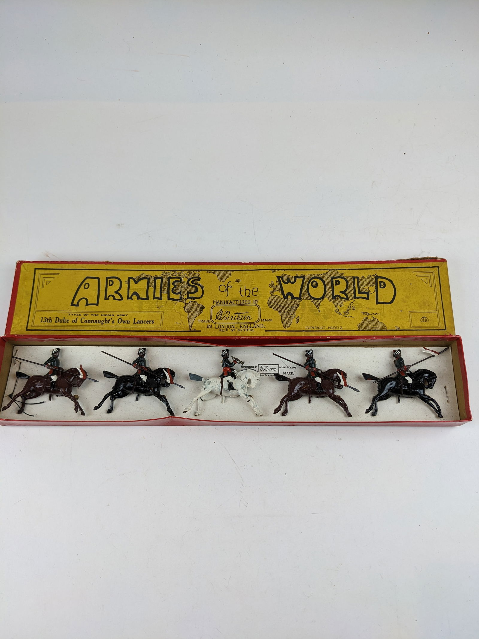 Britains #66 13th Duke of Connaught's Own Lancers (1 of 1)