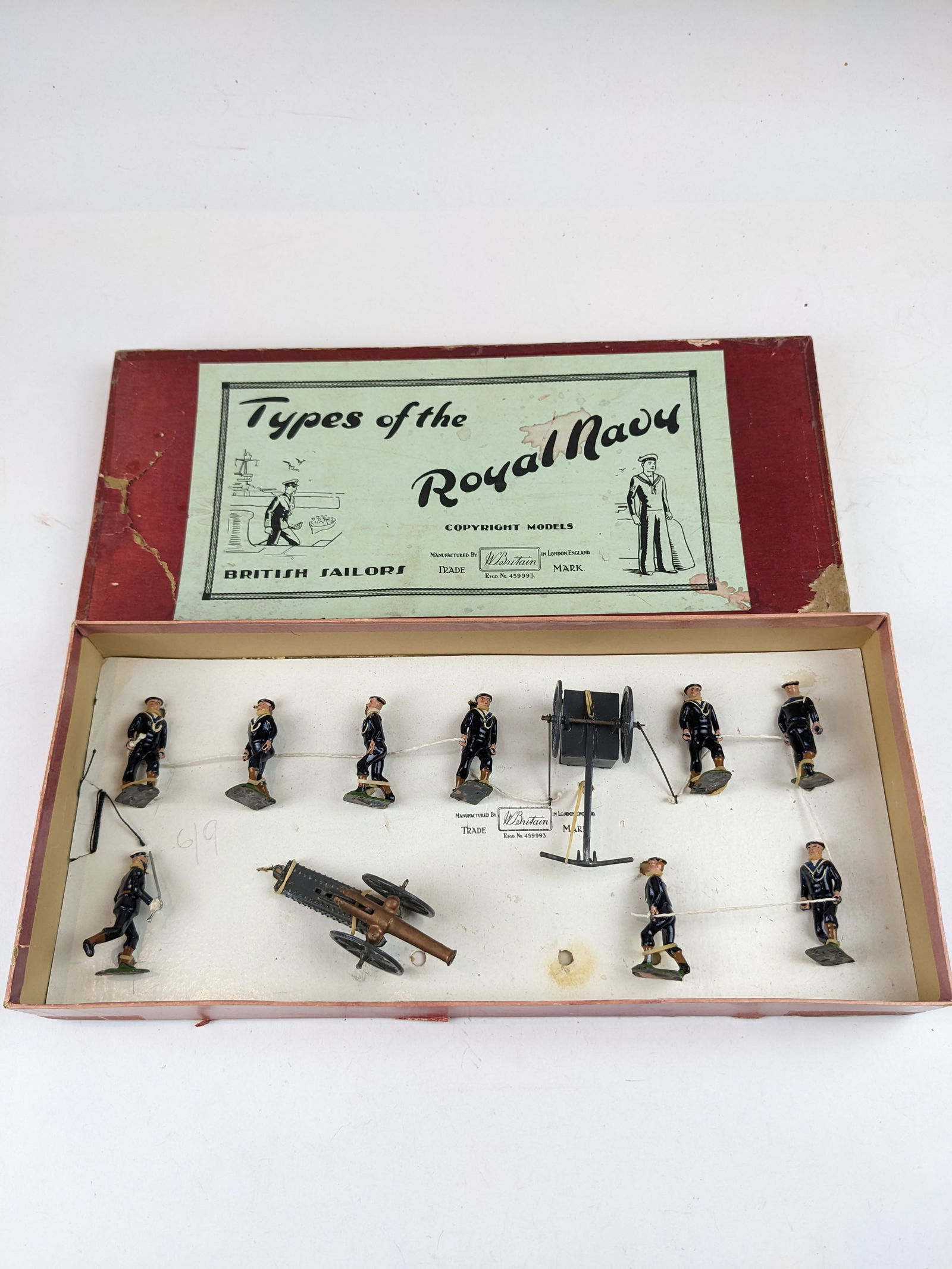 Britains #79 Royal Navy Landing Party Pre-War (1 of 1)