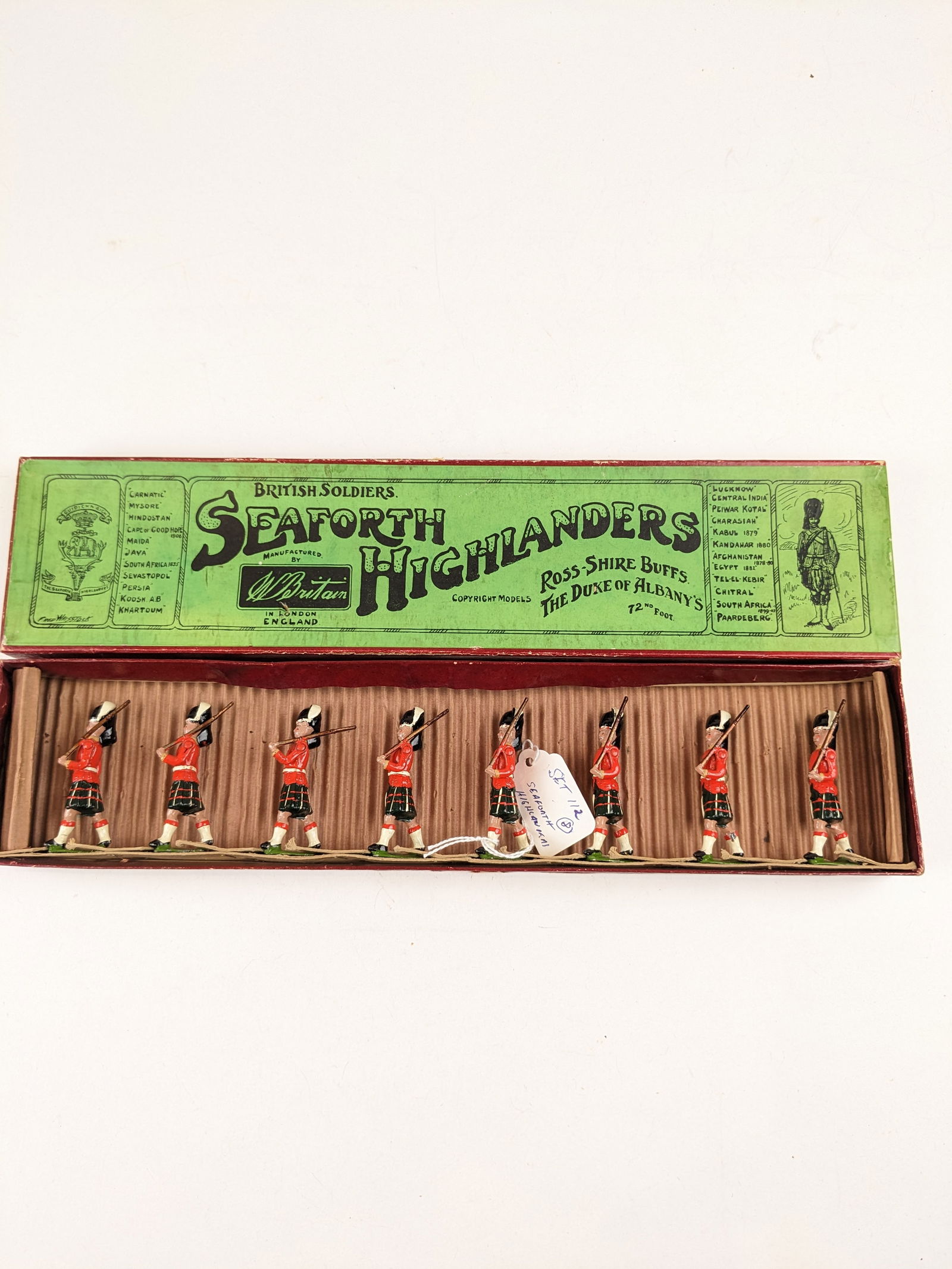 Britains #112 Seaforth Highlanders Pre-War (1 of 1)