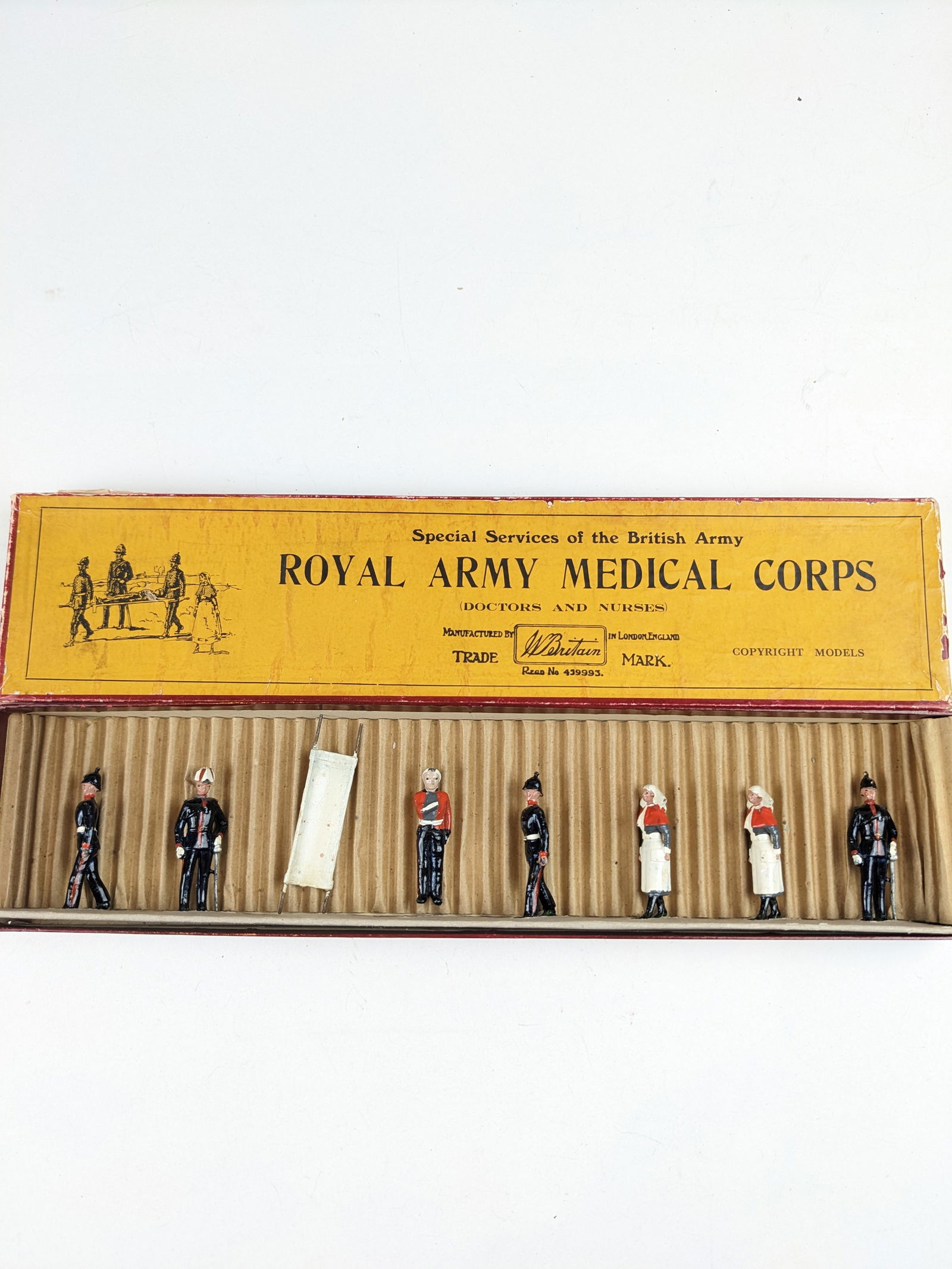 Britains #320 Royal Army Medical Corps Pre-War (1 of 1)