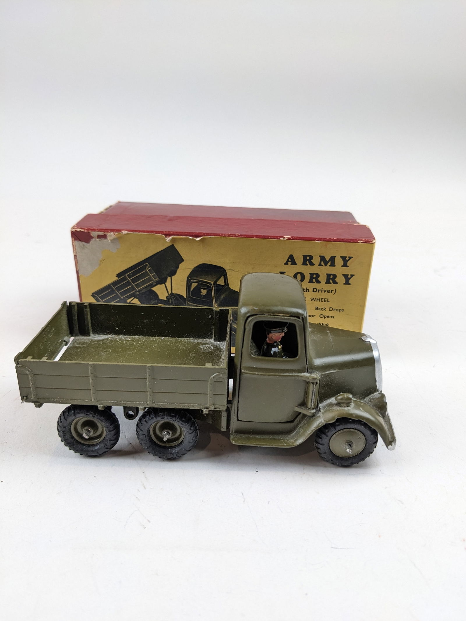Britains #1335 Six-Wheeled Army Lorry with Driver (1 of 1)