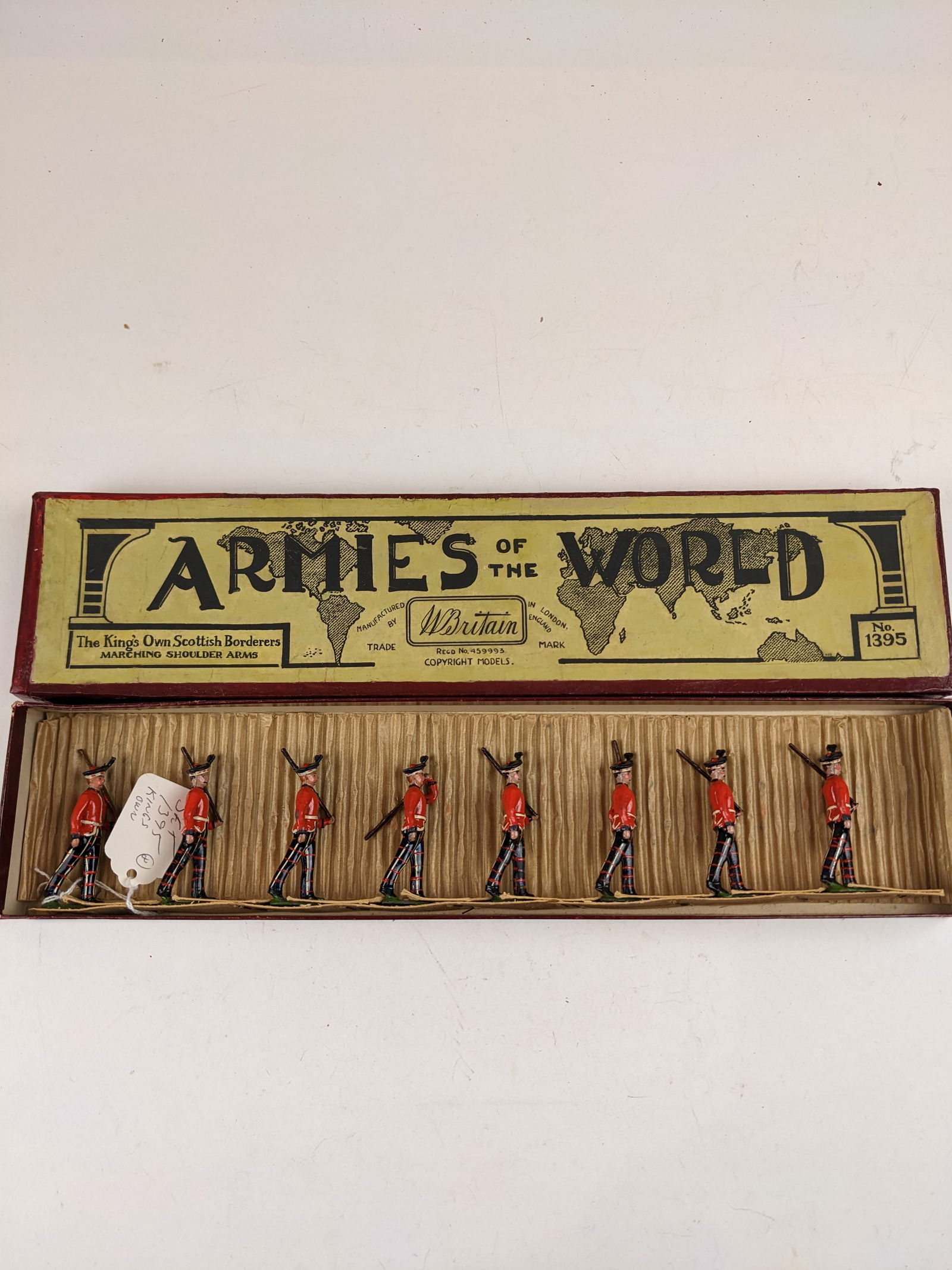 Britains #1385 Kings Own Scottish Borderers (1 of 1)