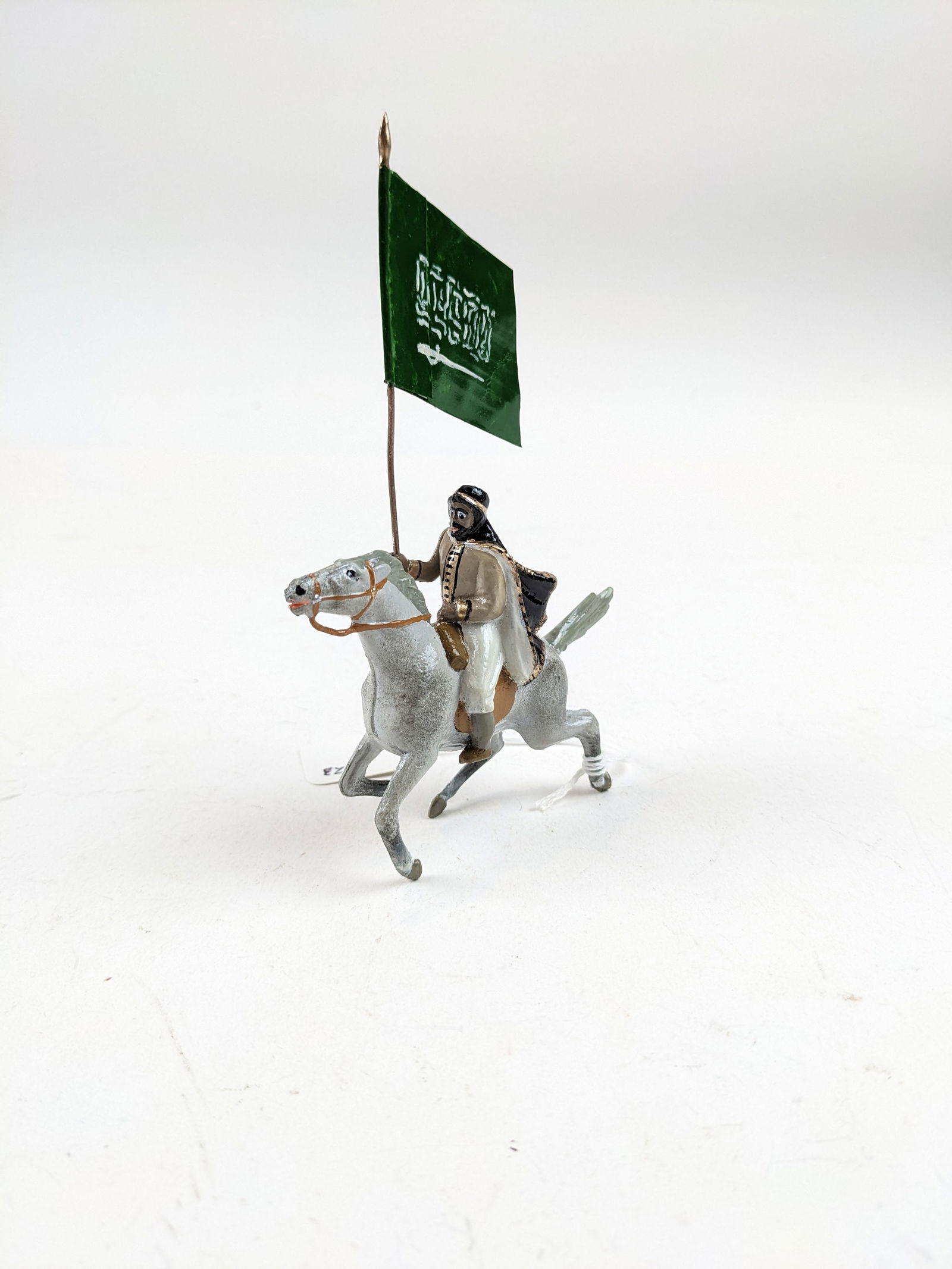 O'Brien Special Paint Arab Mounted With Flag (1 of 1)