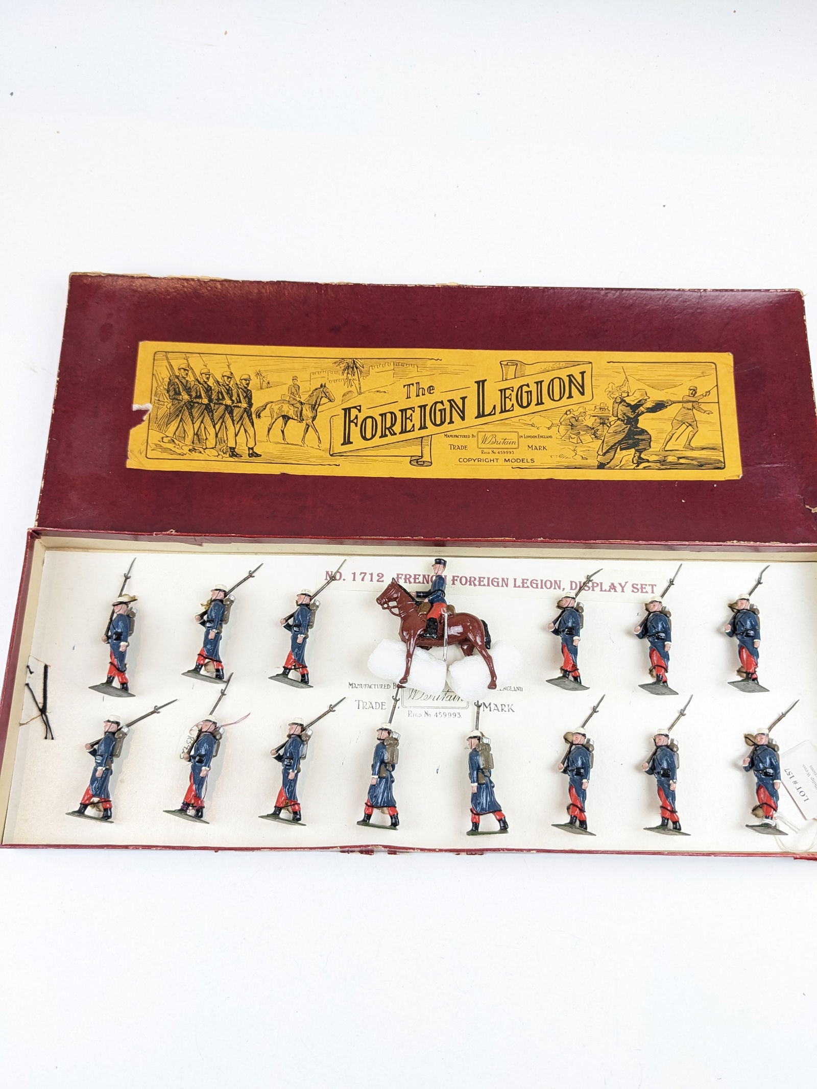 Britains #1712 Foreign Legion Pre-War (1 of 1)