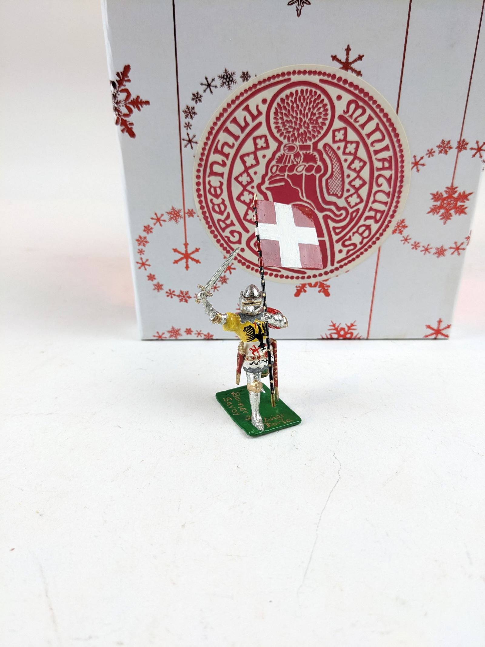 Courtenay Greenhill #11716 Luigu Doria With Flag (1 of 1)