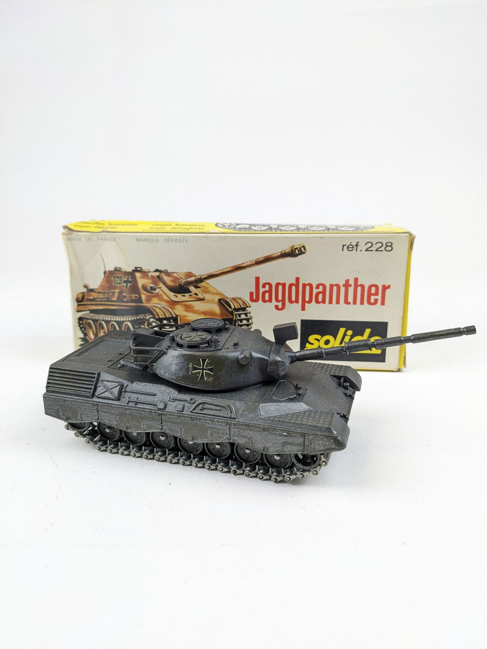 Solido Leopard Tank: 1 Piece Condition Very Good Wrong Box