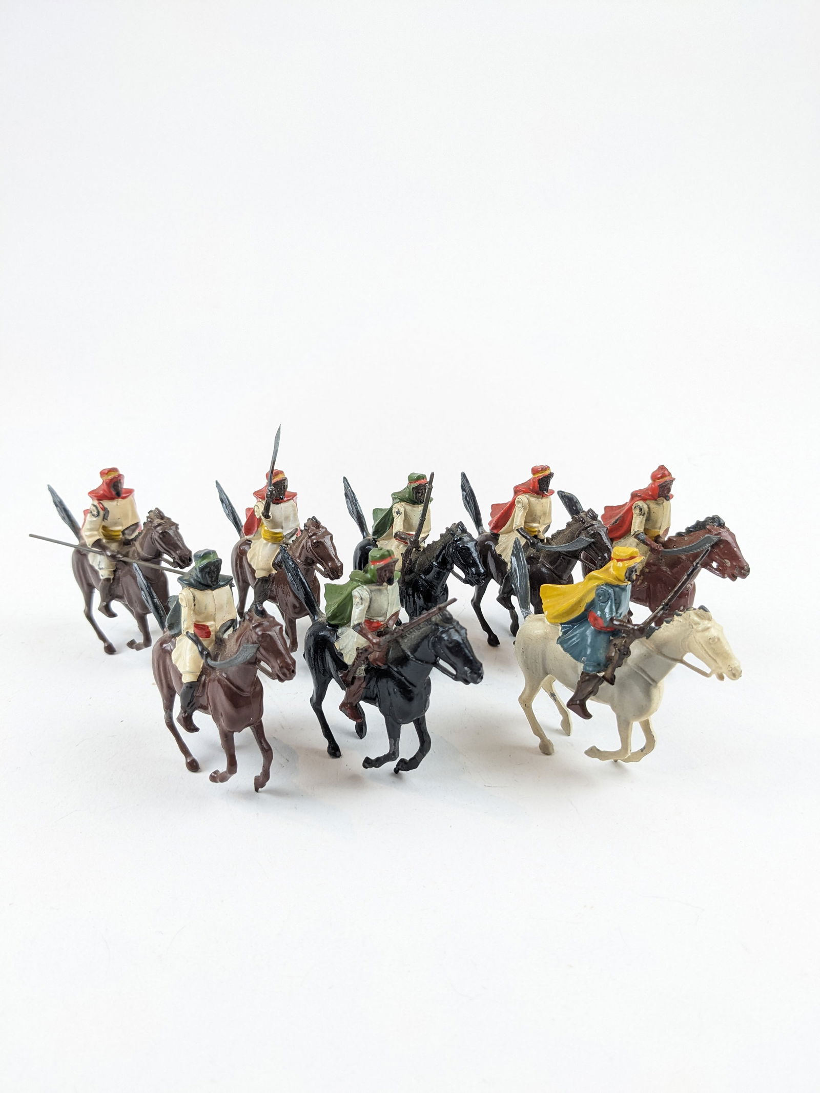 Britains Mounted Arabs Pre and Post War (1 of 1)