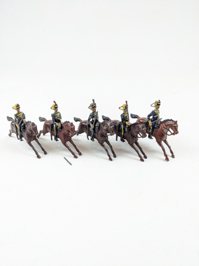 Britains Set #8 4th Hussars Mounted Early (1 of 1)